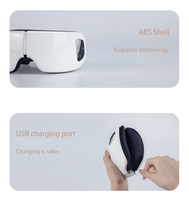 Masseur oculaire sans fil, vibration intelligente, soins oculaires portables, machine de massage de beauté avec compression thermique - Product Image 3