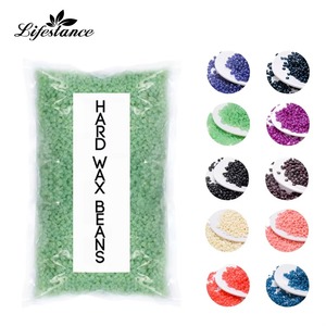 High Quality Organic Vegan Aloe Hot Film Depilatory Hard Wax Beans for Legs Body Bikini Areas Salon Hair Removal Wax Beads Bulk - Product Image 3