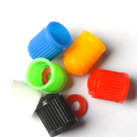 Bouchons de valve de pneu de voiture universels en plastique avec joint en caoutchouc, anti-poussière, anti-fuite, hermétiques, pour voiture, camion, SUV