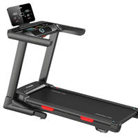Caminadora Eléctrica Profesional para el Hogar con Pantalla LED, Inclinación Automática, 1-16 km/h, Equipo de Gimnasio Interior