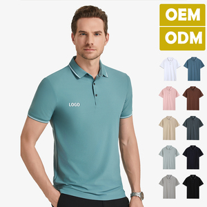 OEM/ODM Custom Factory Wholesale Summer Short Sleeved T-Shirt Unisex Polo Shirt Smart Casual Free Design Printed LOGO