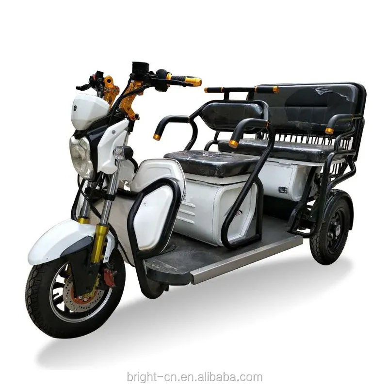 Korea hot sale 48V1000W Electric Tricycle Scooter 3 Wheel Electric Bikes For Passenger