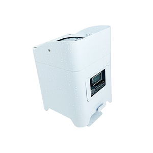 IP65 Wasserdichtes 4-teiliges Wiederaufladbares LED RGBWA+UV DMX DJ Bühnen-Projektionslicht mit Fernbedienung aus Aluminiumlegierung und 4-stelligem OLED-Display - Product Image 5