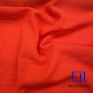 Высококачественная 100% из переработанного полиэстера, имитация льняной ткани для женских свадебных рубашек и одежды, мягкая на ощупь - Product Image 4