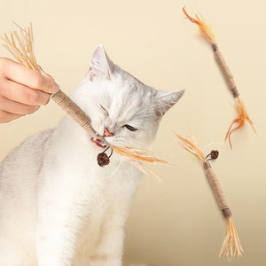 Pet Natural Silver vine Matatabi Katze Kau stöcke Blend Sticks Lafite Gras Früchte Katzen spielzeug Katzenminze Spielzeug für Katze - Product Image 3