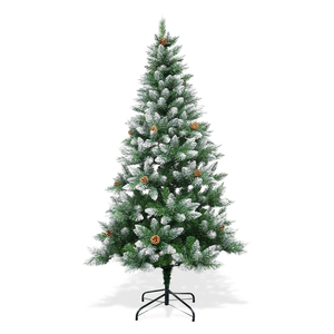 <span class=keywords><strong>Albero</strong></span> di Natale Artificiale in Plastica Riciclabile Ecologica con Luci LED Preinstallate, Sicuro <span class=keywords><strong>per</strong></span> Uso Domestico e Festivo in Famiglia - Product Image 3