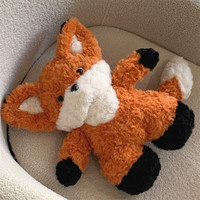 Fabricant professionnel de jouets en peluche pour produire des jouets en peluche personnalisés basés sur votre marque, jouet en peluche renard de 30 cm