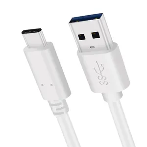 Kabel Pengisian Daya Cepat, Kabel Pengisian Daya Cepat Tipe C USB3.0 1M (3 Kaki) untuk Samsung Huawei Oppo Sinkronisasi Data USB Kabel C