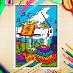 Libro <span class=keywords><strong>da</strong></span> <span class=keywords><strong>colorare</strong></span> per il relax e la creatività taglie A4 "Creative Haven" libro <span class=keywords><strong>da</strong></span> <span class=keywords><strong>colorare</strong></span> <span class=keywords><strong>cane</strong></span> in scene della natura - Product Image 6