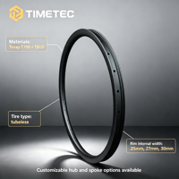 Jantes VTT carbone super légères 29ER 30MM profondeur 30mm 33mm 36mm largeur externe cercle de vélo de montagne asymétrique ou non asymétrique