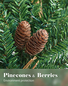 New Christmas <b>Twig</b> Christmas <b>Decorations</b> Christmas Wreaths Realistic <b>Twig</b> Vines Hotel Venue <b>Decorations</b> Wholesale Available - Product Image 6