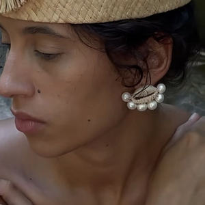 Düğün ve hediyeler için inci özelleştirme kolye ve küpe ile fabrika doğrudan lüks doğal inci takı seti <span class=keywords><strong>Conch</strong></span> - Product Image 3