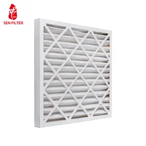 20x20x1 HVAC Air Filter Cardboard Pleated Panel AC Furnace Pre Filter for Ventilation G4 F5 F6 F7 F8 F9 MERV 4 6 8 11 12 13 16