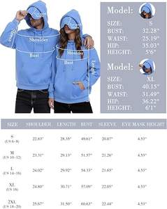 Custom Sleep Hoodies Blue Oversized Eye Mask Travel SweatshirtPockets High Quality Hoodie <strong>Clothing</strong> Manufacture Daily Wear - Product Image 3
