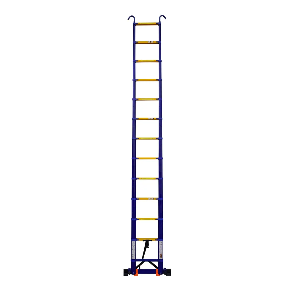 Super Eenvoudige Veilige Aluminium Ladder 6 Meter Met Anti Slip Voeten En Brede Basis