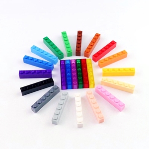 Blocs de construction éducatifs STEM BLOCKMOC 3009 DIY 1x6 points, briques épaisses, 6 ans et plus, couleur personnalisée, accessoires de rangement en plastique - Product Image 6