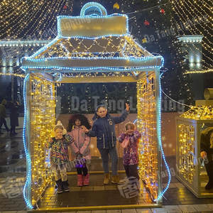 Ip65 Waterproof 3d Led Ramadan Christmas Lantern Light For Outdoor Landscape Decoration And Eid Festival Projects - Product Image 3