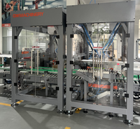 Ligne automatique de machine à emballer les sachets de carton d'emballeur de carton de sacs de biscuits de robot de delta