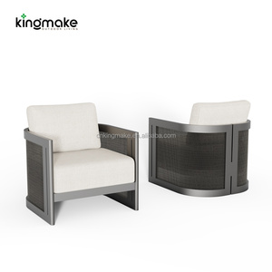Canapé <span class=keywords><strong>de</strong></span> <span class=keywords><strong>jardin</strong></span> en aluminium <span class=keywords><strong>de</strong></span> luxe Foshan, mobilier d'extérieur moderne, ensemble <span class=keywords><strong>de</strong></span> canapés <span class=keywords><strong>de</strong></span> <span class=keywords><strong>jardin</strong></span> - Product Image 4