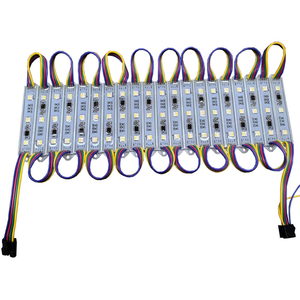 Module LED Pixel DMX adressable RVBW couleur intégrale SPI WS2815 12V 3PC 5050 0.72W avec puce Algainp, étanche IP65, Ra80 - Product Image 2