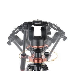 Bonne qualité Professionnel <span class=keywords><strong>Cayer</strong></span> AF2371H4 caméra trépied pour caméra vidéo - Product Image 5