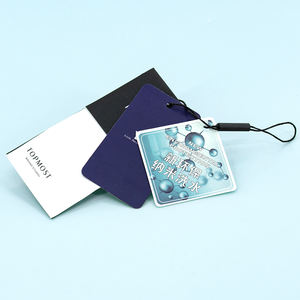 Etiquetas colgantes de ropa con logotipo personalizado de lujo, venta al por mayor, recién llegado, etiquetas colgantes <span class=keywords><strong>para</strong></span> ropa, diseño de tarjeta de papel recubierto, etiqueta colgante - Product Image 1