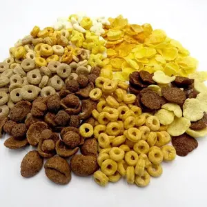 China Factory Price Corn Flakes Breakfast Cereals Cornflakes Production Line Plant