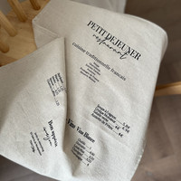 WML080 Serviettes de cuisine personnalisées en coton 100% avec impression de lettres de couleur unie, serviettes de table, torchons de cuisine pour hôtel