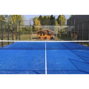 Poteaux moyens carrés de tennis de padel en alliage d'aluminium professionnel avec filet moyen pour équipement de <span class=keywords><strong>court</strong></span> de tennis - Product Image 3