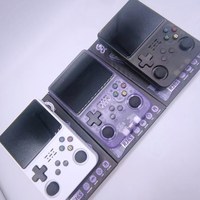 Nouvelle console de jeu portable rétro R36S 64 Go, cadeaux, joystick analogique 3D, écran IPS de 3,5 pouces, jeu vidéo portable de poche
