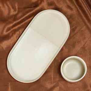 Hot Selling Ceramic Tea Milk <b>Espresso</b> <b>Cup</b> with Oval Plate Set Porcelain Drinking <b>Cup</b> Vintage Dessert Snack Cake Serving Tray - Product Image 4