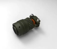 Connecteurs en laiton aéronautiques et automobiles conformes à la norme MIL MS 26482, fiches et prises mâles et femelles 10A