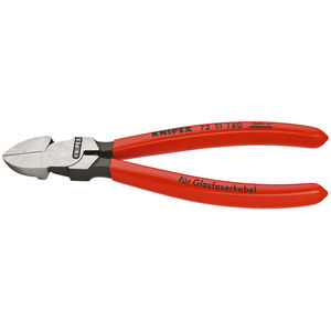 KNIPEX 72 51 160 Coupe-câbles à fibres optiques (câbles à fibres optiques) recouverts de résine synthétique 160 mm - Product Image 1