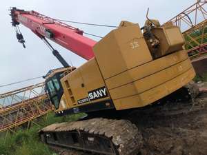 Más barato construcción grúa sobre orugas 2020 año usado Sany 50 TON 55 TON 60 TON SCC550A Mini grúa sobre orugas para la venta - Product Image 6