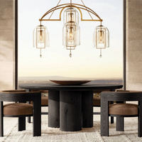 Table à manger ronde en bois massif de qualité supérieure, avec base cylindrique en bois durable, pour appartement, villa, maison, hôtel et restaurant