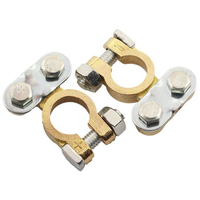 Pince de borne de batterie en laiton, alliage d'aluminium, alliage de zinc 12V pour automobile, marine, voiture, bateau, à déconnexion rapide