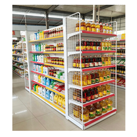 Étagères de supermarché Gui Chang, rayonnages métalliques pour supermarché, unité d'affichage, présentoir, niveaux réglables