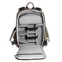 BSCI personnalisé 17 "photographie caméra sacs à dos toile étanche professionnel caméra sac à dos sac