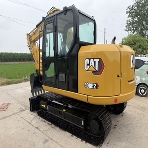 Miniexcavadora CAT 308E2 de 8 Toneladas con Pocas Horas de Trabajo, Sistema Hidráulico Original, Garantía de Un Año en la Máquina Completa, Disponible en Stock - Product Image 3