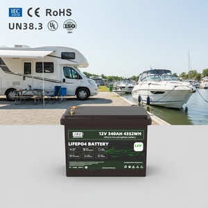Gotion 340Ah, 4S1P, 12,8 В, LiFePO4, полутвердотельные батарейки, поддержка, чехол для аккумулятора, размер коробки для солнечной энергии - Product Image 1