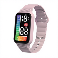 Jam Tangan LED Persegi Panjang Baru, Promo Fashion, Layar Sentuh, Jam Tangan Digital Sport, Jam Tangan Elektronik Anak