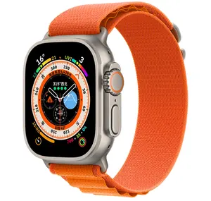 苹果手表阿尔卑斯环8超G挂钩表带