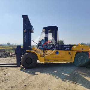 大規模中古コマツFD200Z-6トンフォークリフト日本製3セクションポータルフレーム4メートル高品質輸入 - Product Image 4