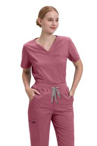 2025 en stock-vente en gros respirant soins infirmiers gommages ensembles uniforme médical femmes hôpital clinique dentaire beauté marque-personnalisé - Product Image 5