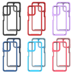 Étuis de téléphone de protection arrière transparents pour MOTO G04 G24 G04S étui de pare-chocs avec cadre avant Anti-chute antichoc couvertures mobiles - Product Image 6