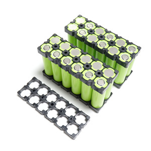 Factory Wholesale 21700 Lithium Battery Cell Holder Fireproof ABS+PC <b>Plastic</b> <b>Bracket</b> 21.3mm 2X6 3X6 4X6 5X6 Hole Customizable - Product Image 3