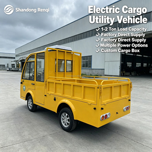 Carro de golf eléctrico utilitario de 2 plazas estilo pickup <span class=keywords><strong>con</strong></span> plataforma de carga de 2m, motor de CA de 72V 100Ah 4KW, carro <span class=keywords><strong>volquete</strong></span>, coche de patrulla, 40km/h - Product Image 2