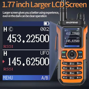 Baofeng Uv 21 Pro Walkie Talkie Multi Band Air Band Aviation Outdoor Use With Type C Charging And One <b>Button</b> Frequency Pairing - Product Image 5