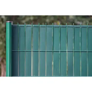 PVC ricarched slats 隐私围栏编织链链接围栏硬 pvc 地带屏幕围栏