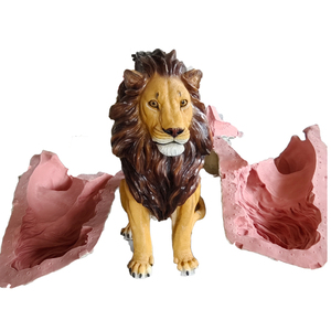 Auténtico Producto <span class=keywords><strong>para</strong></span> el Hogar, Molde de Silicona Creativo con Forma de Cachorro, Molde Grande <span class=keywords><strong>para</strong></span> Estatuas de Cemento y Hormigón Prefabricado con Forma de Caballo - Product Image 5